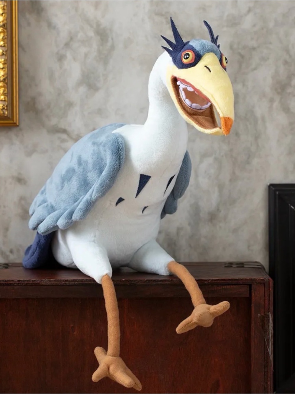 The Boy and the Heron Rare Grey Heron Aosagi Plush Doll Studio Ghibli  Bird